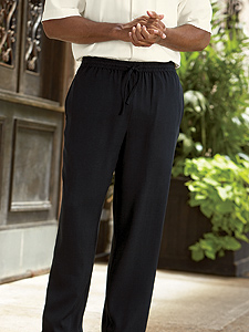 Silk Drawcord Pants