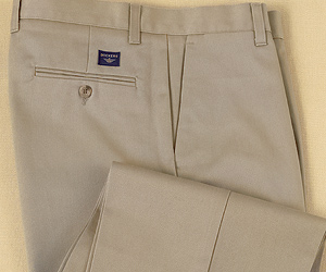 Dockers No-Wrinkle Flat-Front Relaxed-Fit Pants