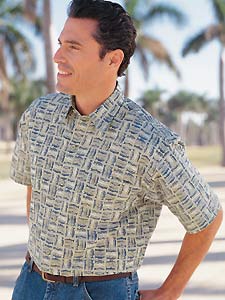 Fish Print Shirt