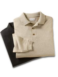 Heathered Polo