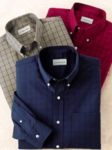 Windowpane Sport Shirt