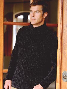 Chenille Turtleneck Sweater