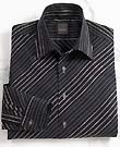 Black Diagonal Sport Shirt