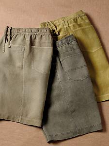 Elastic Waist Shorts