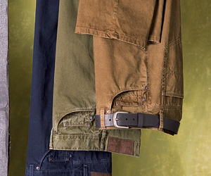 Five-pocket Twill Jeans